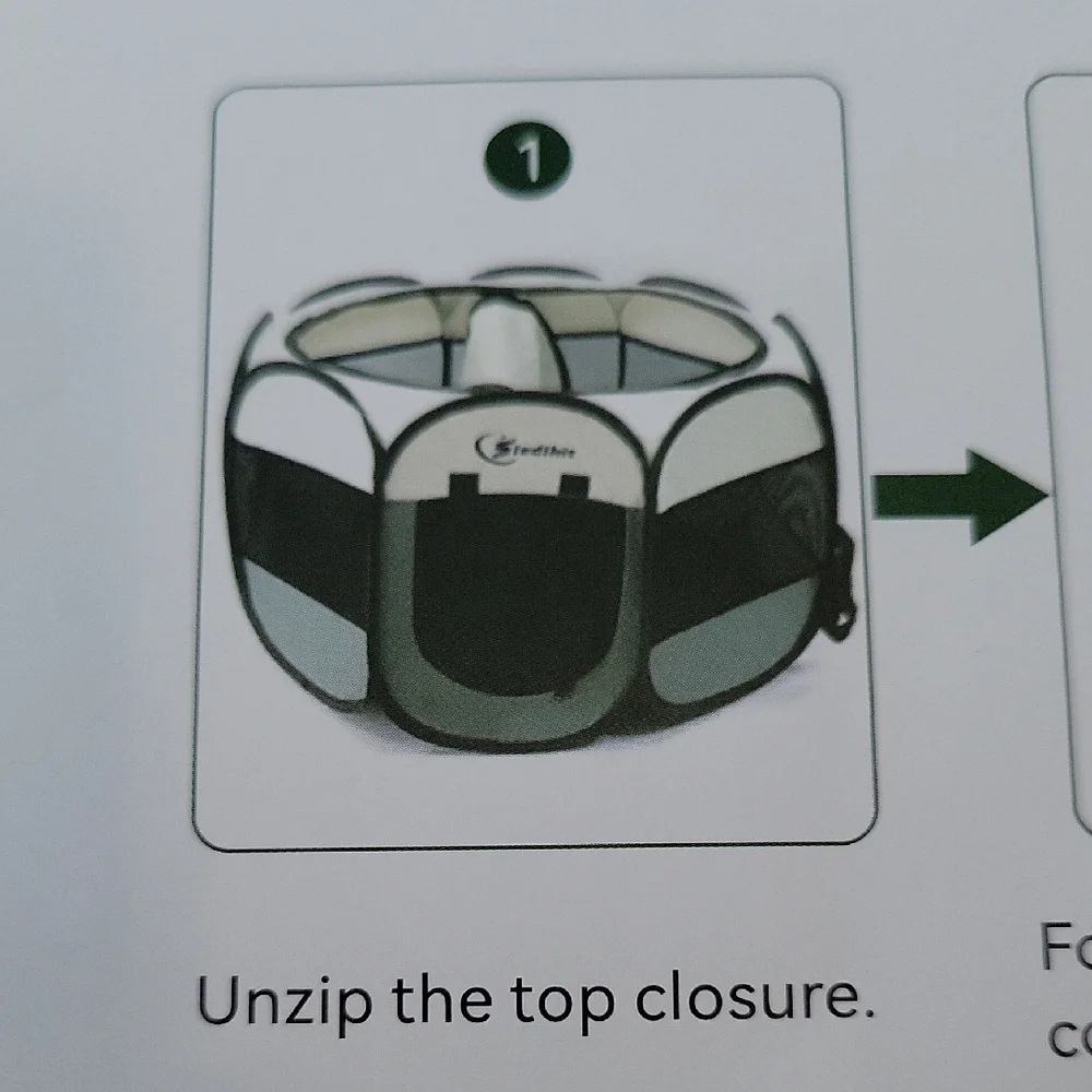 Siedihit Pop-Up Pet Playpen